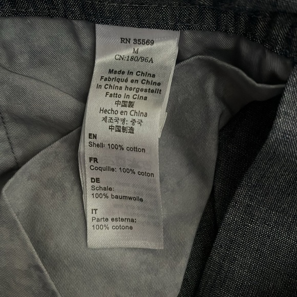 Alpha industries EUC mens cropped wide leg trouser pants medium - Picture 8 of 8